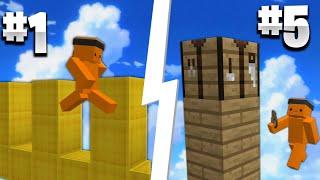 Doing your EPIC Parkour CHALLENGES Mcpe 1.19