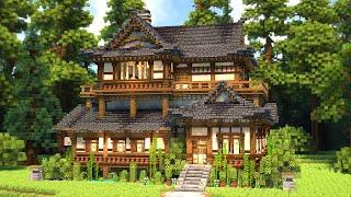 Minecraft Japanese House  Cinematic Showcase