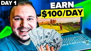 I TRIED Play to Earn $100Day Crypto Games - Day 1