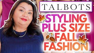 Refresh Your Plus Size Fall 2024 Wardrobe  Talbot’s Fall Try On Haul