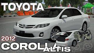 Rilis Toyota corolla altis 2.0 v 2012 free download  Mod bussid  bus simulator indonesia