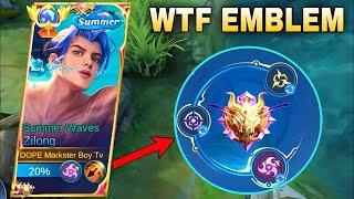 WOW ZILONG NEW HYPER TRICK 1 HIT DELETE BUILD bug or cheat? ZILONG TOP GLOBAL BUILD - MLBB