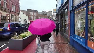 Oswestry In The Rain