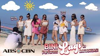 #BINI  ‘Lagi’ Performance Video  Batangas 