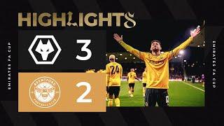 Wolves fight back in cup classic  Wolves 3-2 Brentford  Highlights