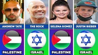 Taking Sides Celebrities Who Stand With Israel Or Palestine