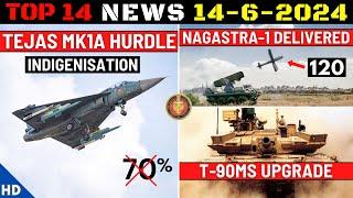 Indian Defence Updates  Tejas MK1A Hurdle120 Nagastra-1 DeliveredT-90MS UpgradeMPATGM Final Test