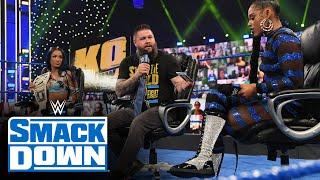 “The Kevin Owens Show” welcomes Sasha Banks and Bianca Belair SmackDown March 12 2021