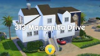 313 Manzanita Drive  The Sims 4 Speed Build