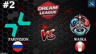 ДП В СЛОЖНУЮ ОТ ВАСКИ  PARIVISION vs Waska #2 BO3 DreamLeague S24