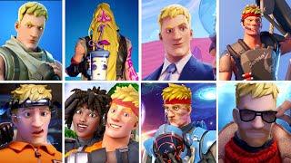 Fortnites Evolution Of AGENT JONES Jonesy - Chapter 1 To Chapter 5