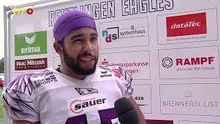 RTF.1 Sport  American Football SSV Reutlingen 05 Eagles  gegen Biberach Beavers