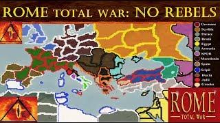 No Rebels Rome Total War TimeLapse A.I. Only