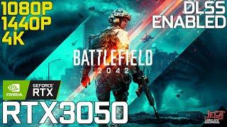 Battlefield 2042  RTX 3050  1080p 1440p 4K benchmarks