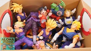 DRAGON BALL UNBOXING FIGURES SON GOKU SS2 GOHAN VEGITO ETC