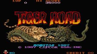고전 타이거로드-호랑이의 길 원코인 MAME Tiger Road 1Coin Clear1CC Capcom 1987