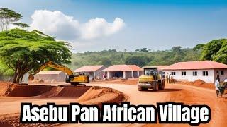 Asebu Pan African Village Constructing New Roads  Moving To Asebu 2024