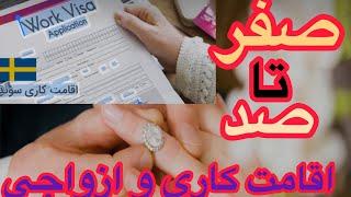 صفر تا صد اقامت کاری و ازدواج در اروپا‍