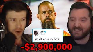 Guy Loses MILLIONS Buying NFT of Jack Dorseys First Tweet  PKA