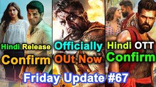 Buddy Hindi Dubbed  Double I Smart Ott Release  Goat Trailer  Martin Hindi  Friday Update #67