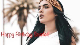 Happy Birthday Scarlet 