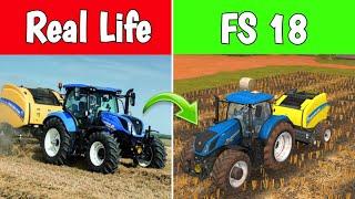 Farming simulator 18 All Agricultural Machines in Real Life  Fs 18 gameplay  fs 18 game timelapse