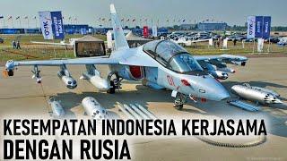 INDONESIA KERJASAMA PRODUKSI JET LATIH TEMPUR YAK-130 RUSIA