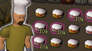 I Purposely Burnt Food to Make Money in Free to Play Runescape