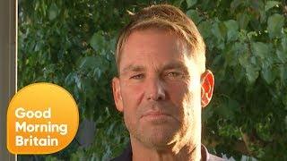 Shane Warne Thinks The Ball Tampering Penalty Is Unfair  Good Morning Britain