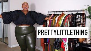 PRETTY LITTLE THING TRY ON HAULL  PLUS SIZE & CURVY  3X US 24