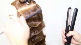 flat iron style  marcel wave  핑거웨이브 매직드라이  finger wave magic dry