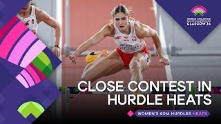 Dramatic womens 60m hurdles heats  World Athletics Indoor Championships Glasgow 24