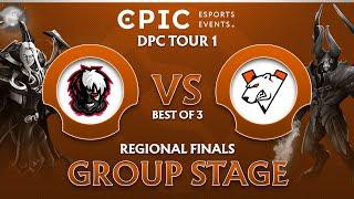 PuckChamp vs Virtus.pro Game 1 BO3  DPC EEU 2022 Tour 1 Regional Finals