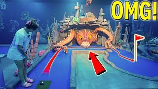 The WORLDS BEST THEMED Mini Golf Course - MUST SEE