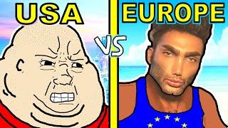 USA VS EUROPE obesity