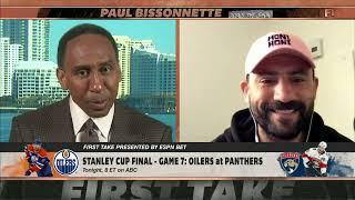 AN ABSOLUTE HEATER  Paul Bissonnette previews Oilers-Panthers Stanley Cup Finals G7  First Take