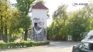 Mural przy rondzie Wacława Kowalskiego w Brwinowie