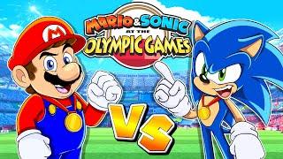  Sonic VS SUPER MARIO? - Mario & Sonic Play Mario & Sonic at the Tokyo Olympic Games