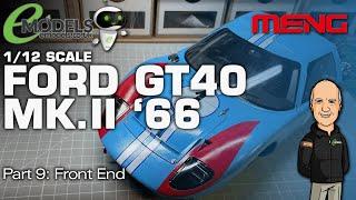 Meng 112 Ford GT40 Mk.II 66 # MMGRS-002  9 Finishing The Front End