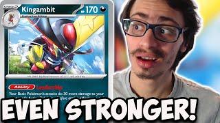 Kingambit Makes ALL Your Basic Pokemon STRONGER The Worlds Strongest Rout PTCGL