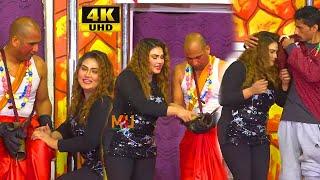 Shoka Shakotia and Sadaf Choudhary  Farhan Mughal  New Punjabi Stage Drama 2021  Comedy Clip 2021