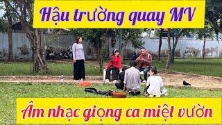 hậu trường cảnh quay MV của anh Khương Dừa XuMy_k ÁnhDuyên