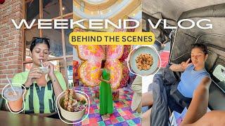 Behind the scenes of a content creator  weekend Vlog සිංහල vlog #srilanka #colombo