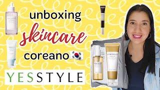 Unboxing skincare Coreano  tercera compra en Yesstyle desde Perú 