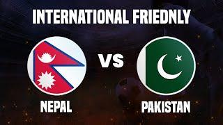 Nepal Vs Pakistan  International Friendly - Football Match  LIVE - 16 November 2022