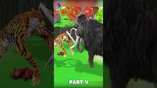 WOOLY MAMMOTH MAX ATTACK HYENAS LION & TIGER WOLF