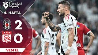 Vestel  Beşiktaş 2-0 Sivasspor - HighlightsÖzet  Trendyol Süper Lig - 202425