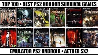 Top 100 Best Horror Games For PS2  Best PS2 Games  Emulator PS2 Android