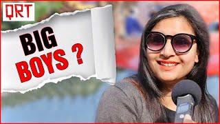 Why Do Girls Love BIG BOYS ?  Women Dating Older Men  Honest Confessions by Ladies  QRT Comedy