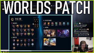 Nemesis reacts to WORLDS PATCH Highlights Patch 14.18